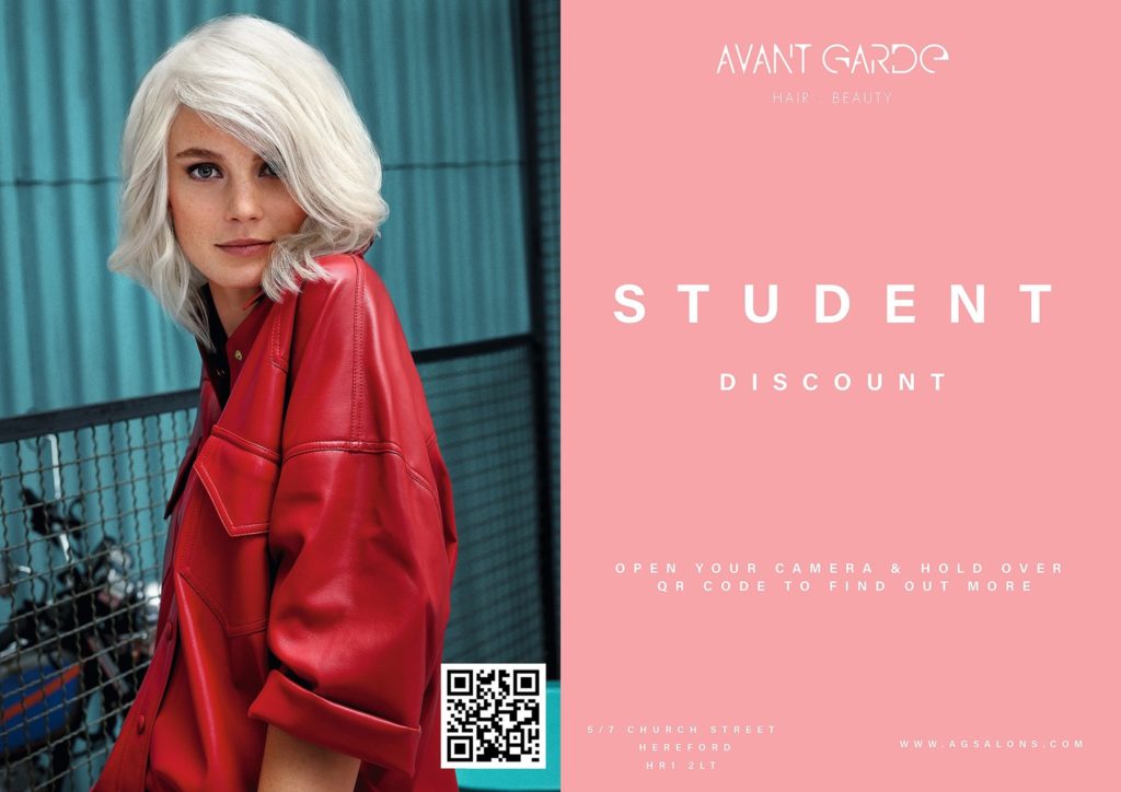 student discounts Avant Garde Hair Salons In Worcester Hereford 