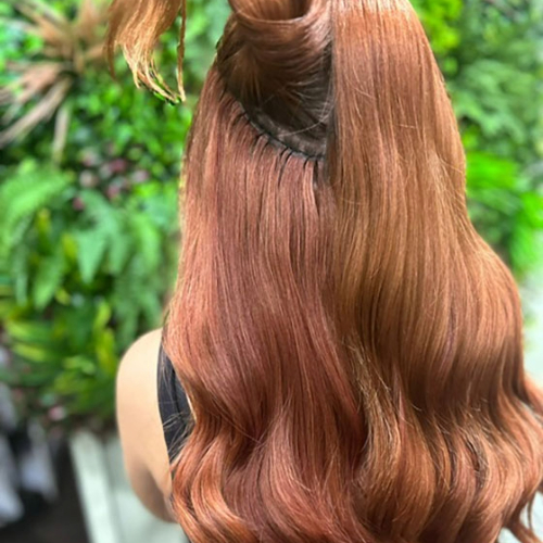 weft hair extensions at ag salons hereford, cheltenham and cleeves