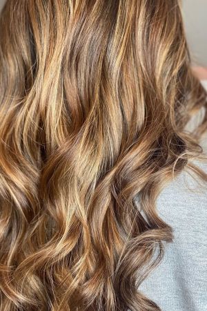 Caramel toned balayage at Avant Garde Hairdressers In Worcester & Hereford